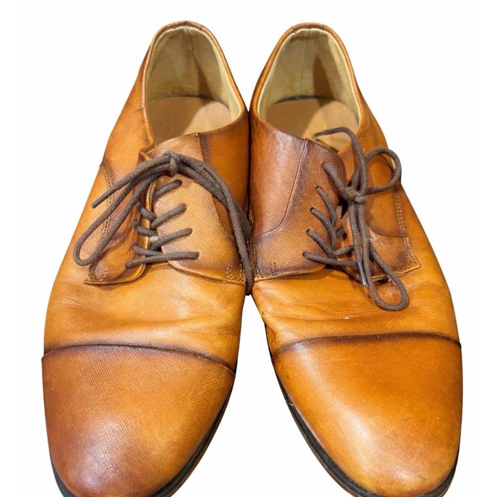 Aldo Men's Brown Leather Oxfords
